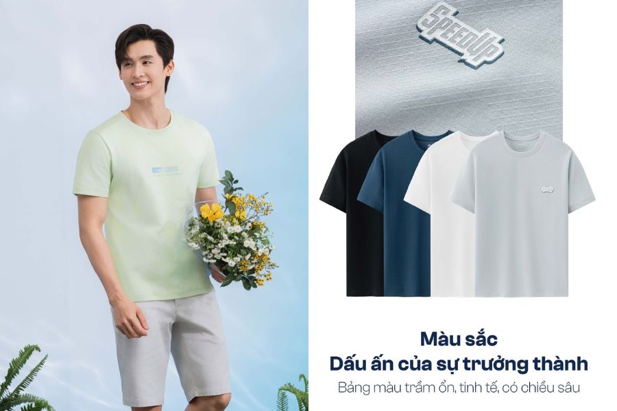 màu sắc áo thun 5s fashion