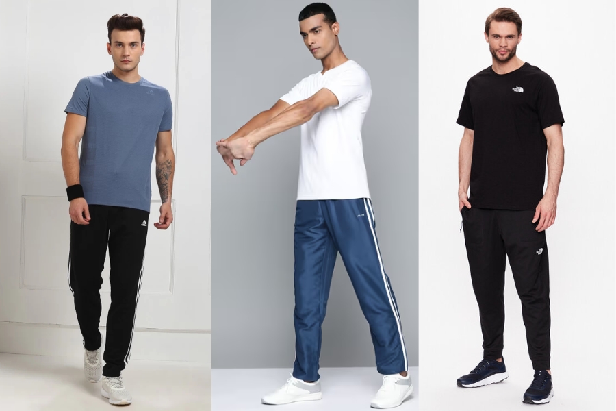 Trẻ trung hơn với quần Track Pants cùng áo thun nam