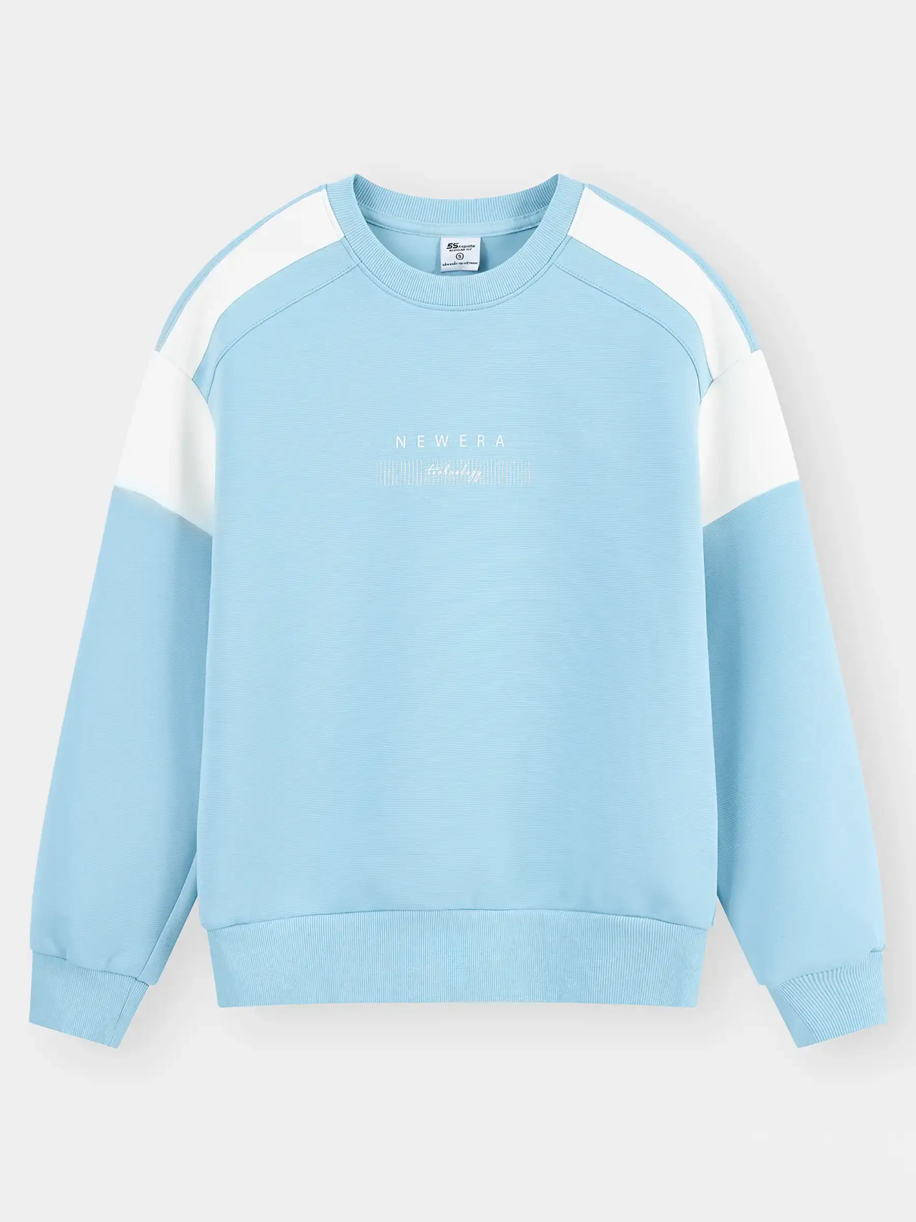 Áo Nỉ Nữ 5S Fashion Can Phối Phom Regular W0ANI25002