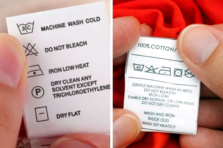 Instructions On Clothing Help The Wearer Clean And Maintain It Properly. 