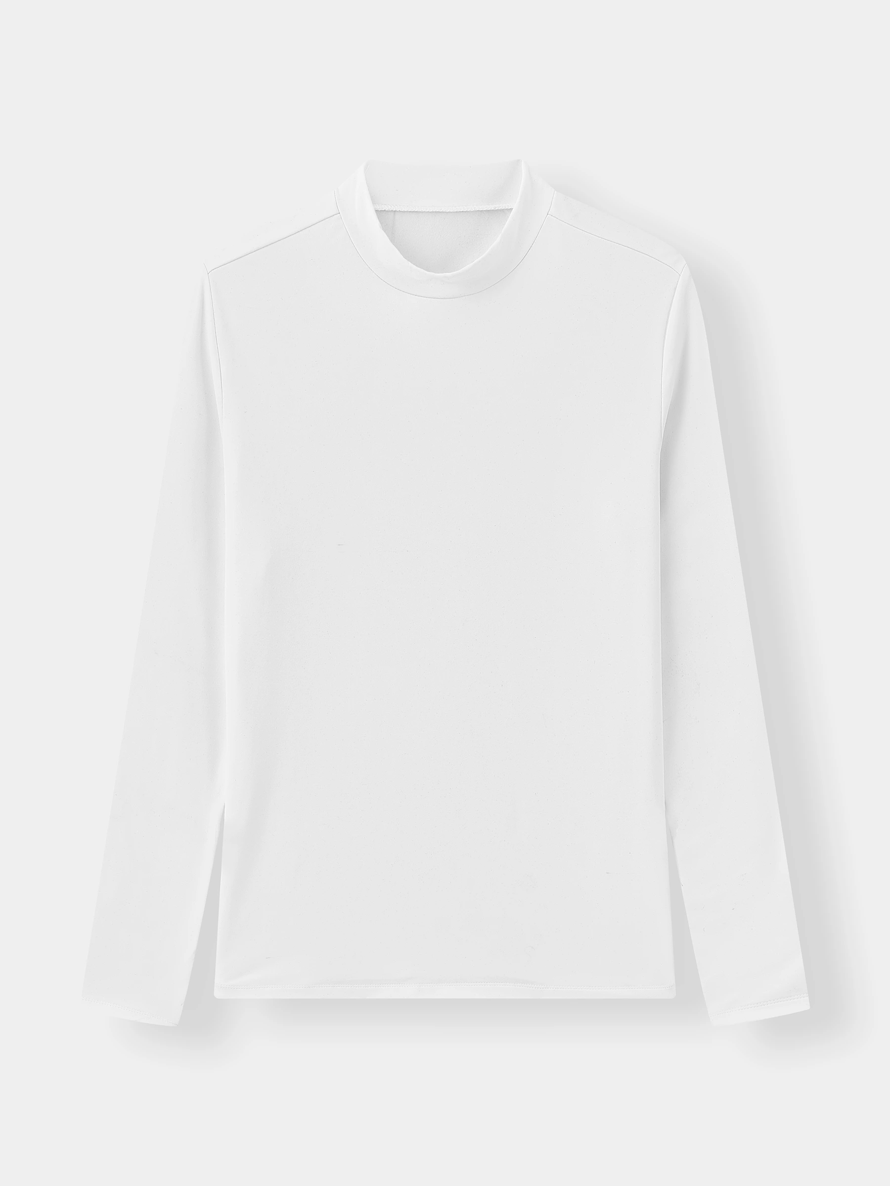 Áo Giữ Nhiệt Nữ HEAT-TECH Extra-warm 5S FASHION Cổ 3 Phân Lót Bông Nỉ W0AGN25011