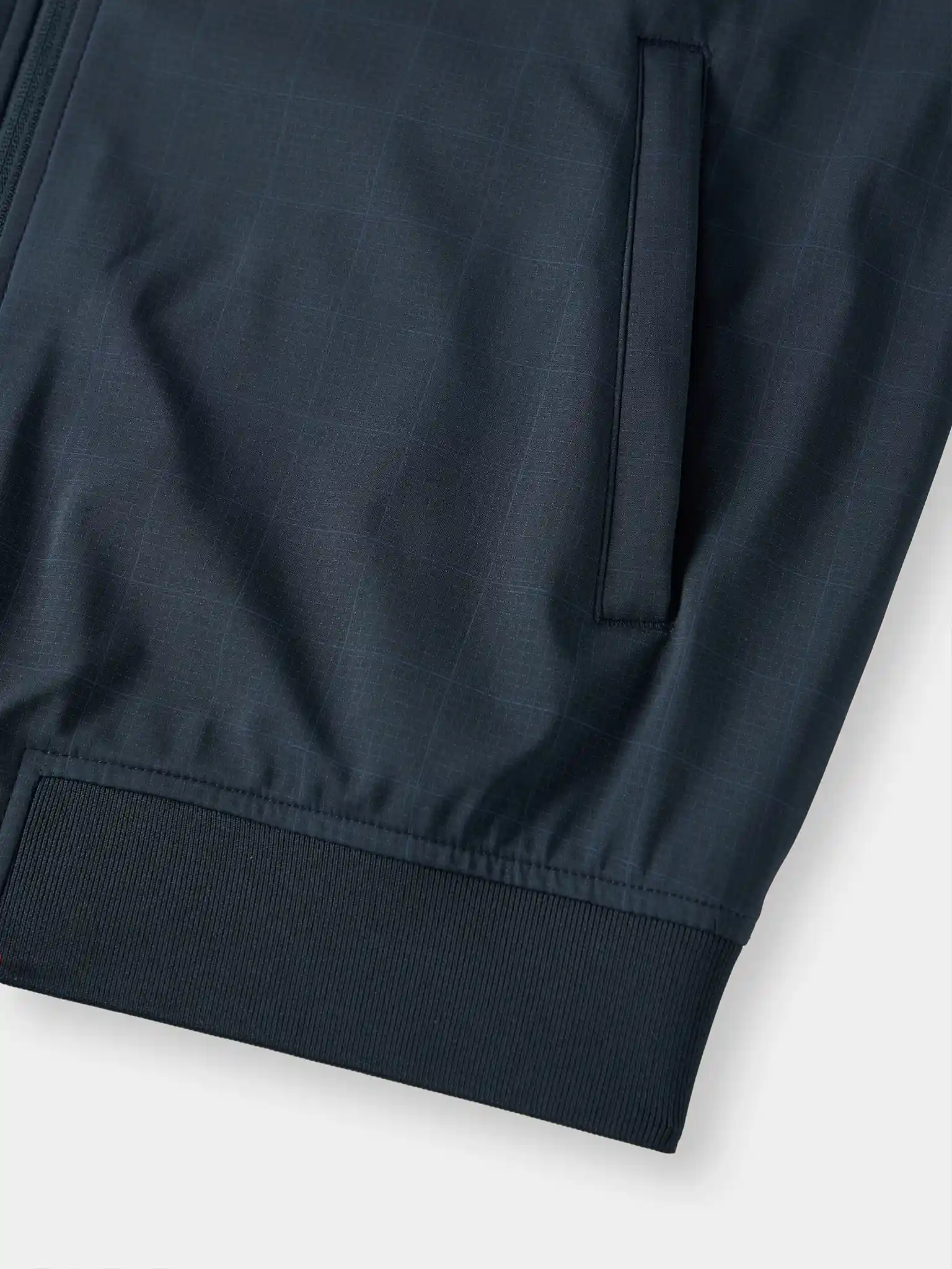 Áo Khoác Bomber Lót Lông 5S Fashion Kẻ Ô Hiệu Ứng M0AKB25008