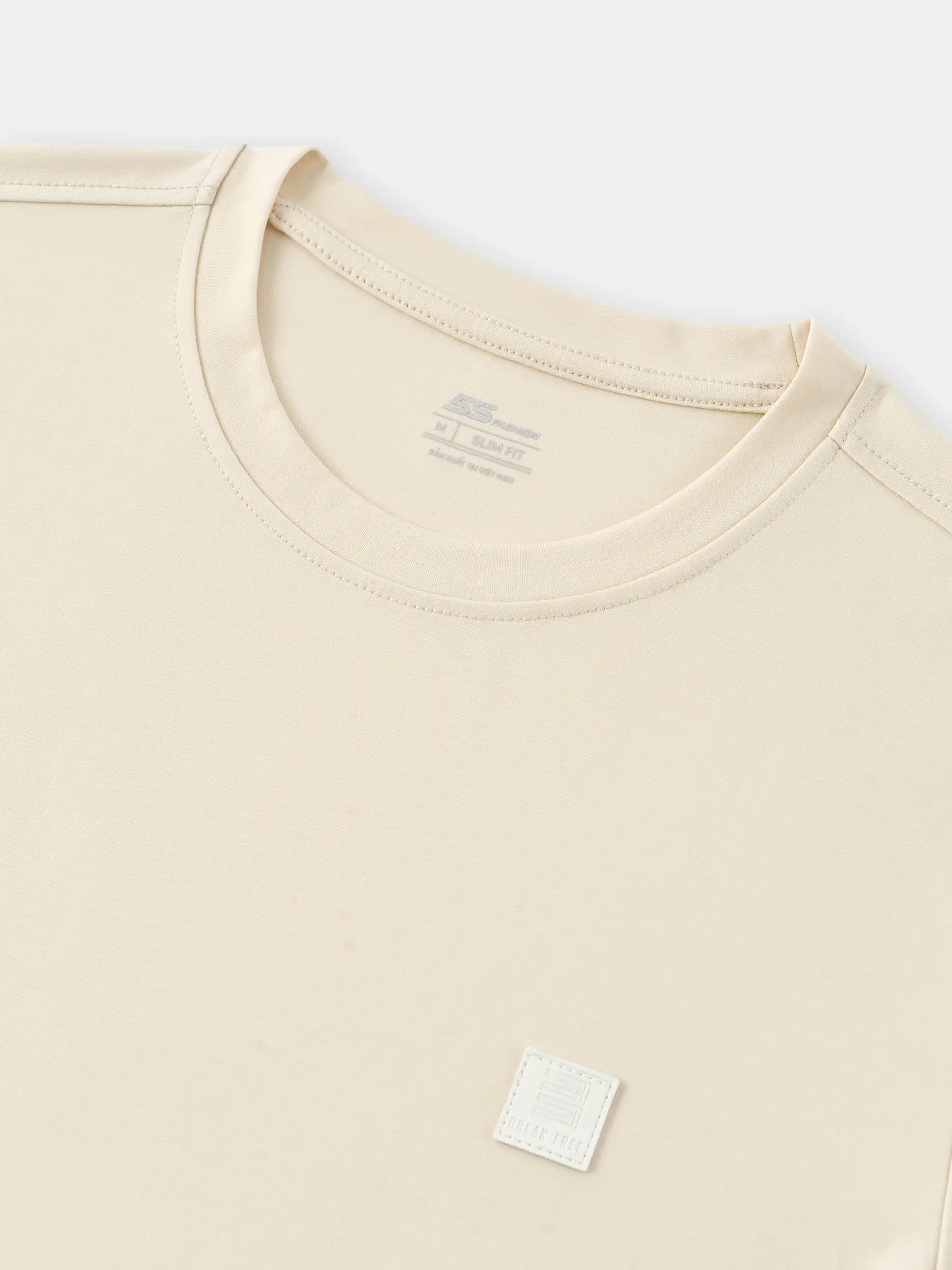 Áo Thun Nam Ngắn Tay 5S Fashion Basic Phom Phom Slimfit M0ATS26021