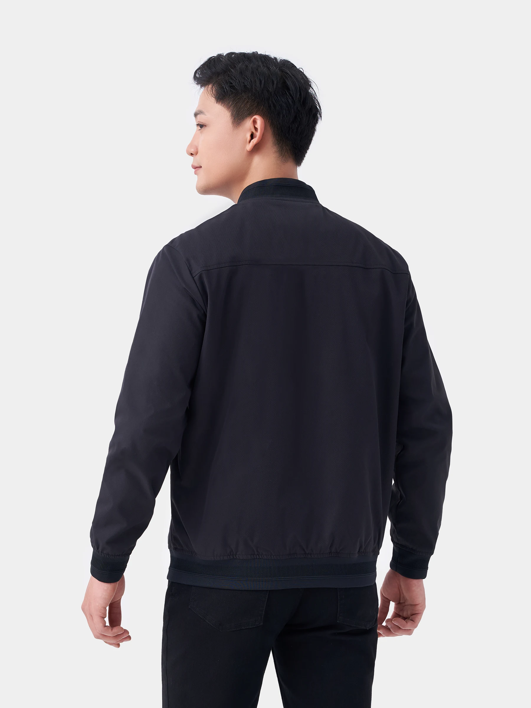 Áo Khoác Bomber Nam 2 Lớp Lót Lông 5s Fashion AKB23002