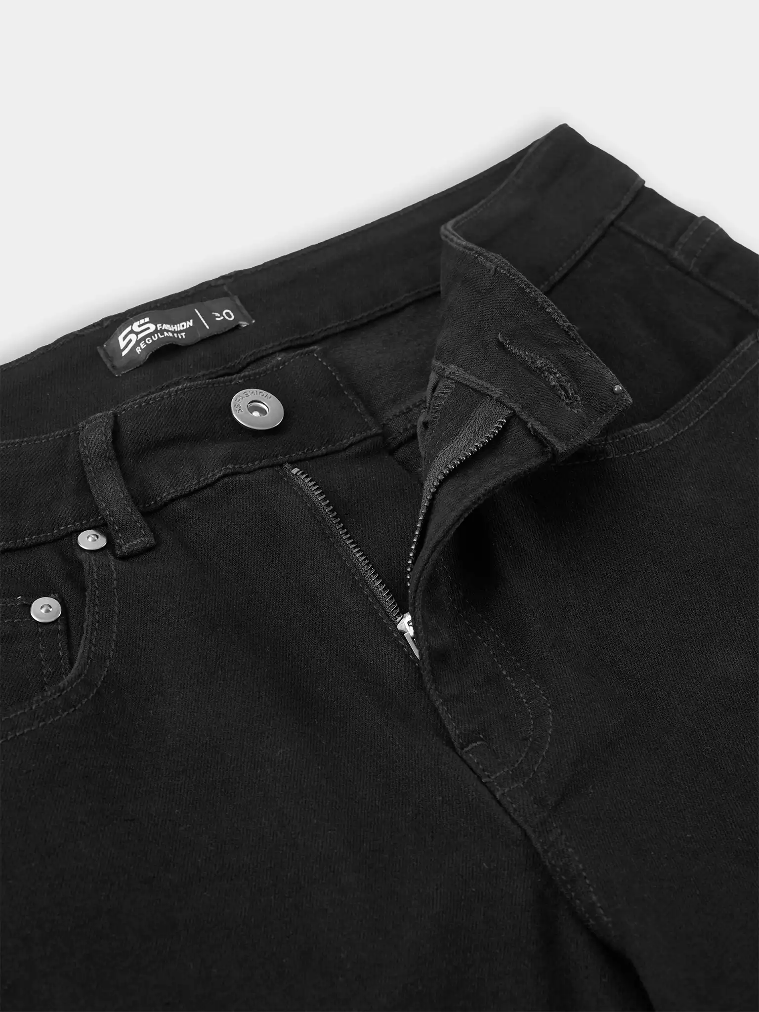 Quần Jean Nam 5S Fashion Phom Regular Mềm Mịn M0QJE25001