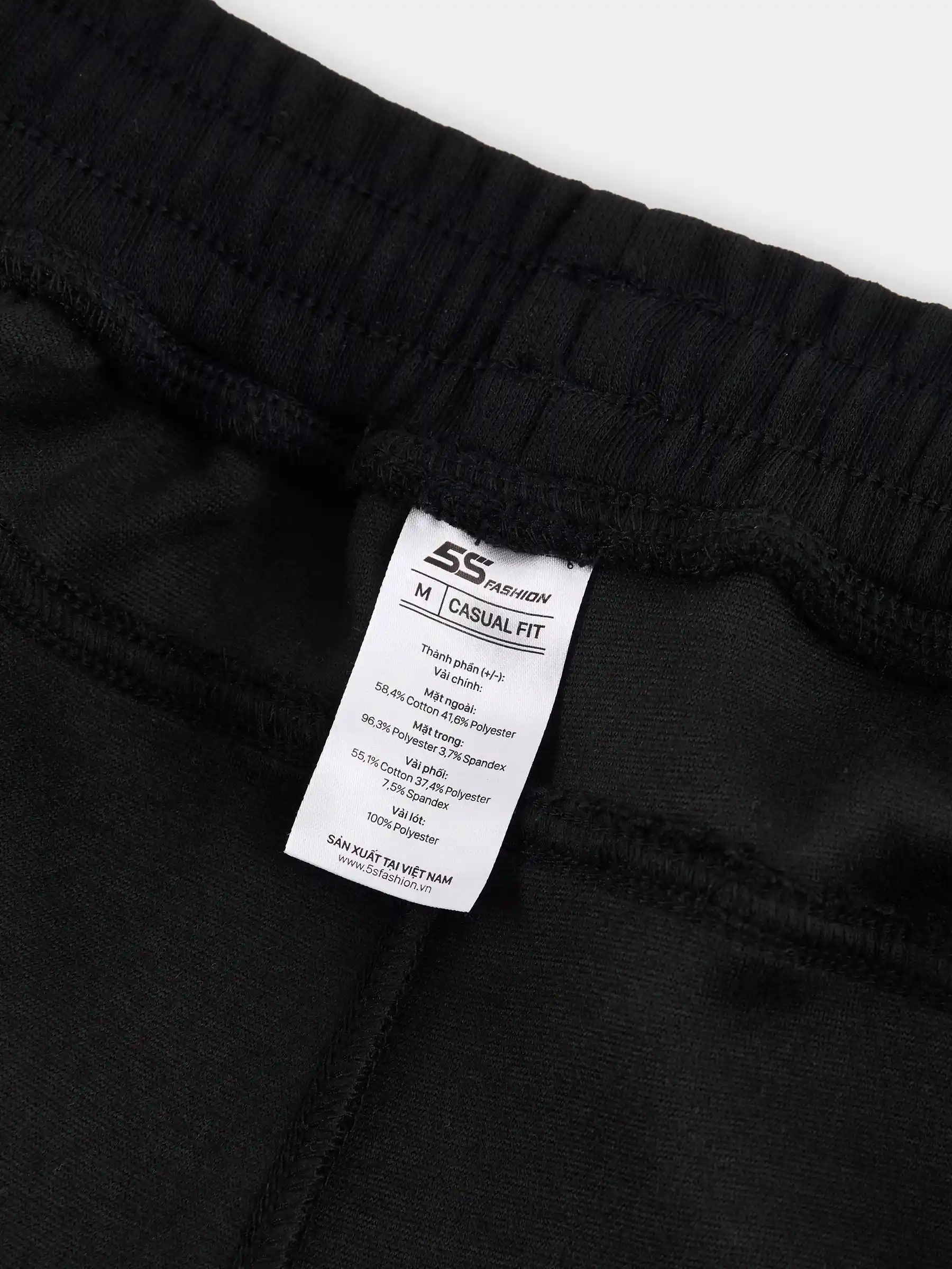 Quần Nỉ Nam Dáng Jogger 5S Fashion Phom Casual MBQNI25008