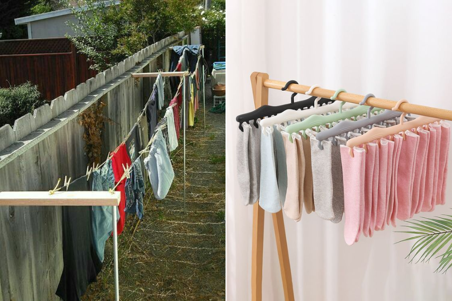 Photo 5: In Addition To Avoiding Drying Clothes At Night, Pay Attention To Choosing The Right Drying Rack.