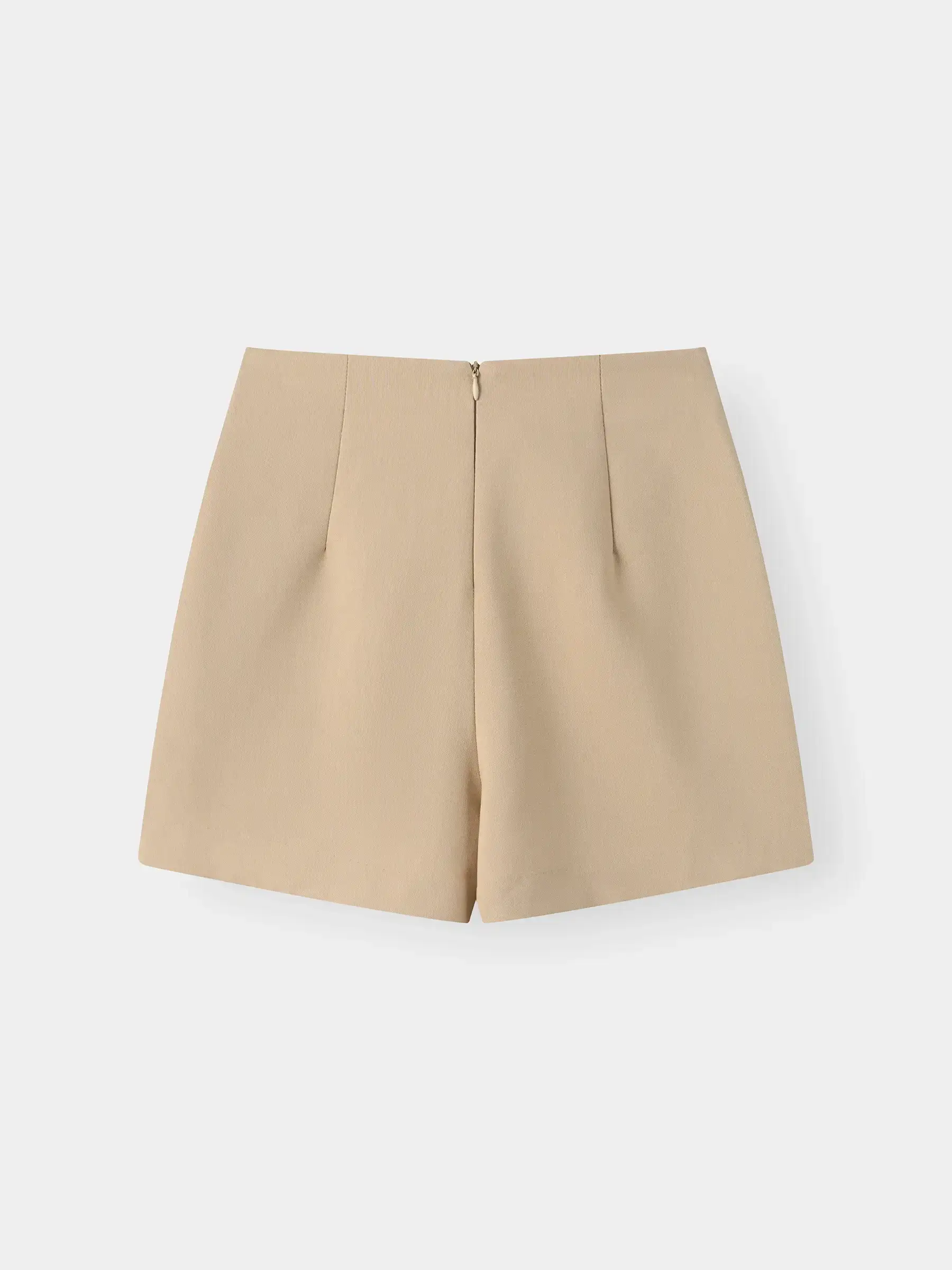 Quần Short Âu Nữ 5S Fashion Trang Trí Cúc Phom Regular W0QSA26002
