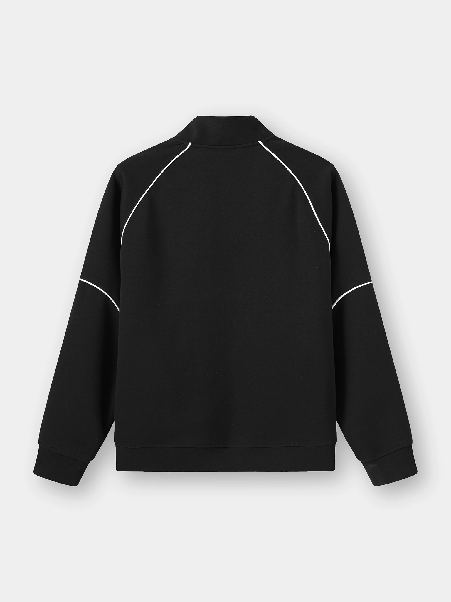 Áo Nỉ Khóa Nam 5S Fashion Phối Line Phom Slimfit MBAKN25027