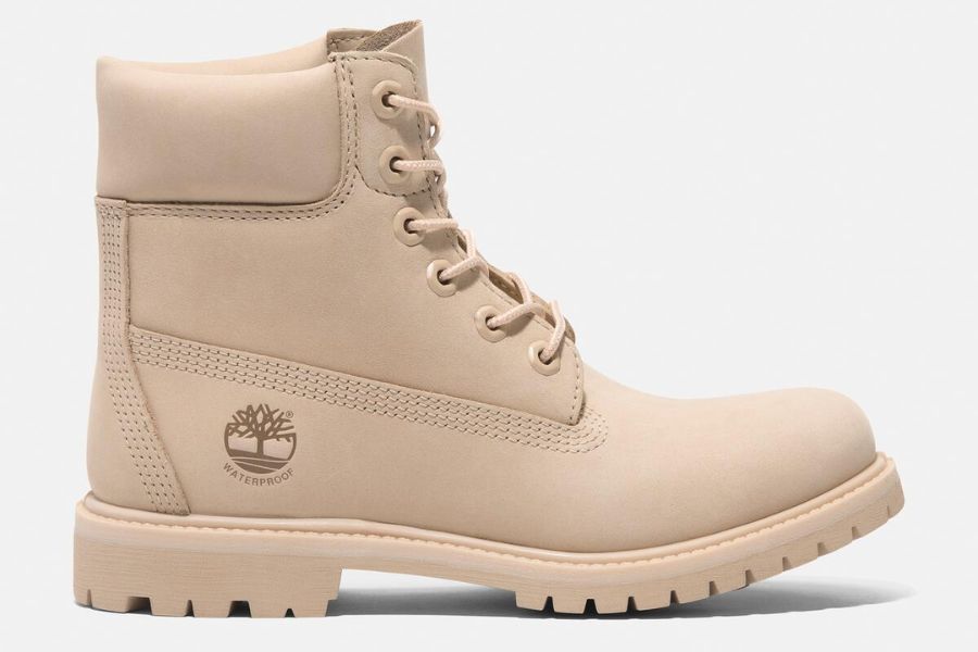 Giày đi mưa nam Timberland làm từ chất liệu da chống thấm nước