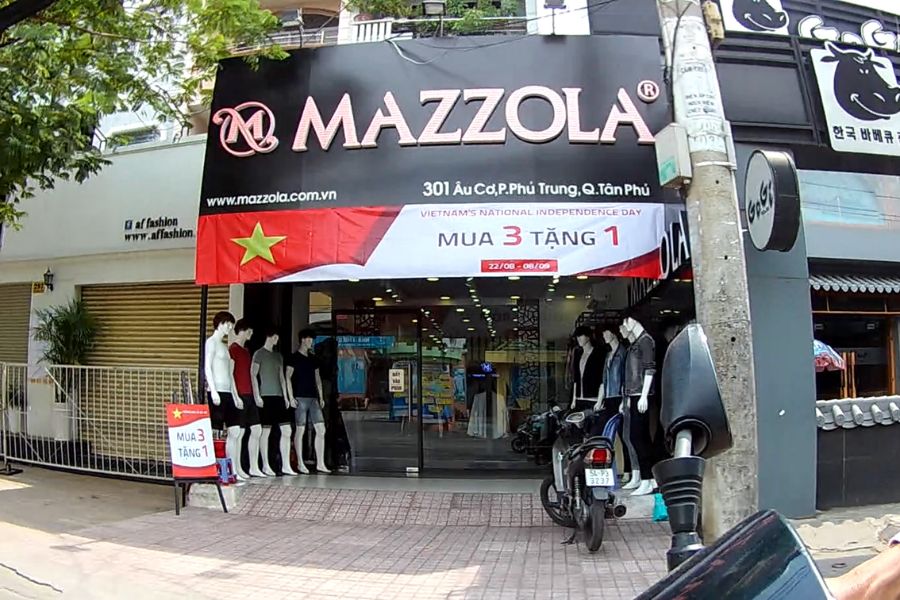 Shop áo vest nam Thủ Đức Mazzola