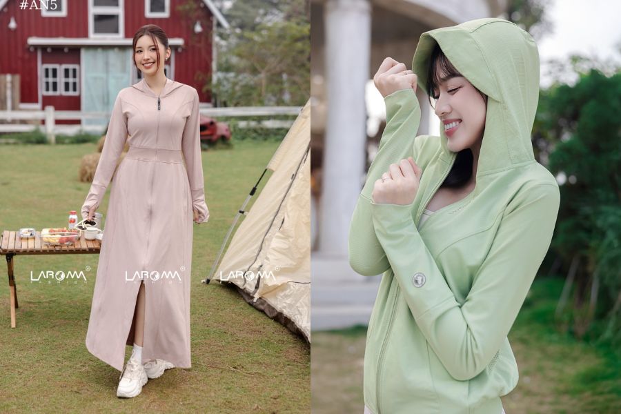 Laroma là lựa chọn áo chống nắng được nhiều cô nàng ưa chuộng