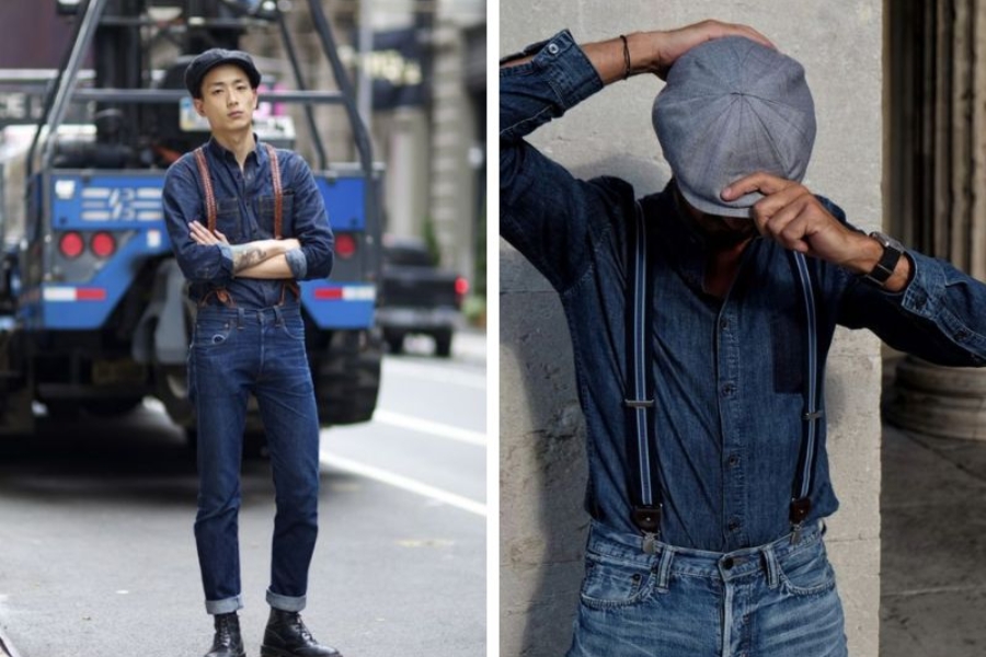 Dây cài, hay còn gọi là suspenders là một điểm nhấn thời trang cho quần jeans