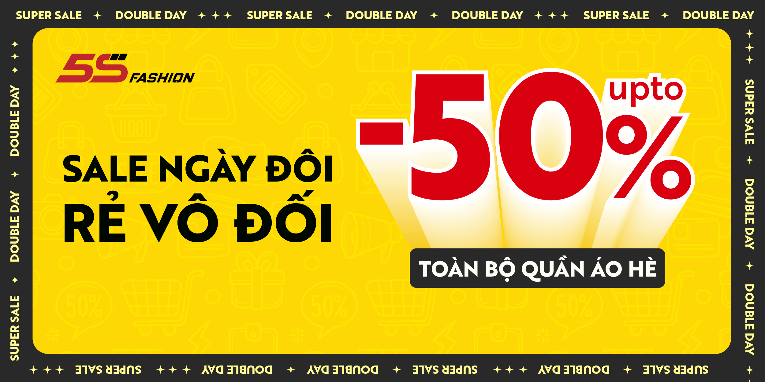 Sale ngày đôi 5.5 cùng 5S Fashion