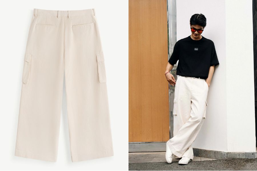 Routine Men'S Wide Leg Cargo Pants 