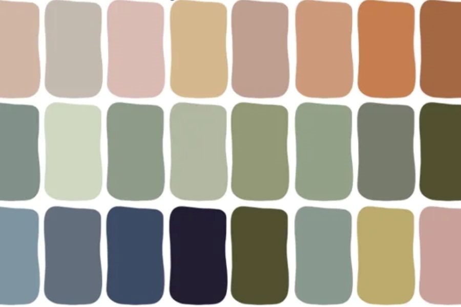 Earth tone là những màu trầm, liên quan đến Trái Đất