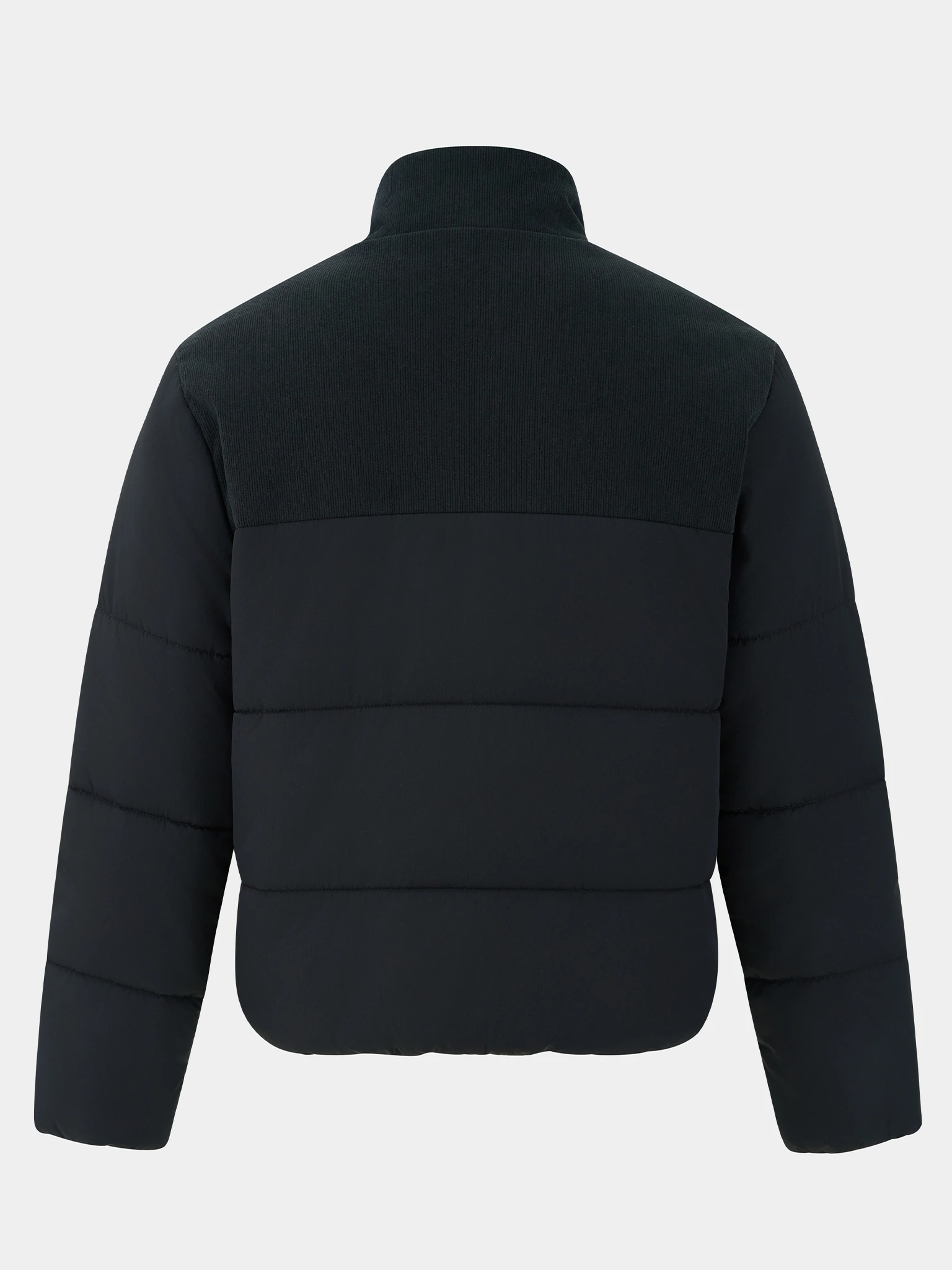 Áo Phao Nam Can Phối Nhung Cổ Trụ 5S Fashion Phom Slimfit M0PHF25001