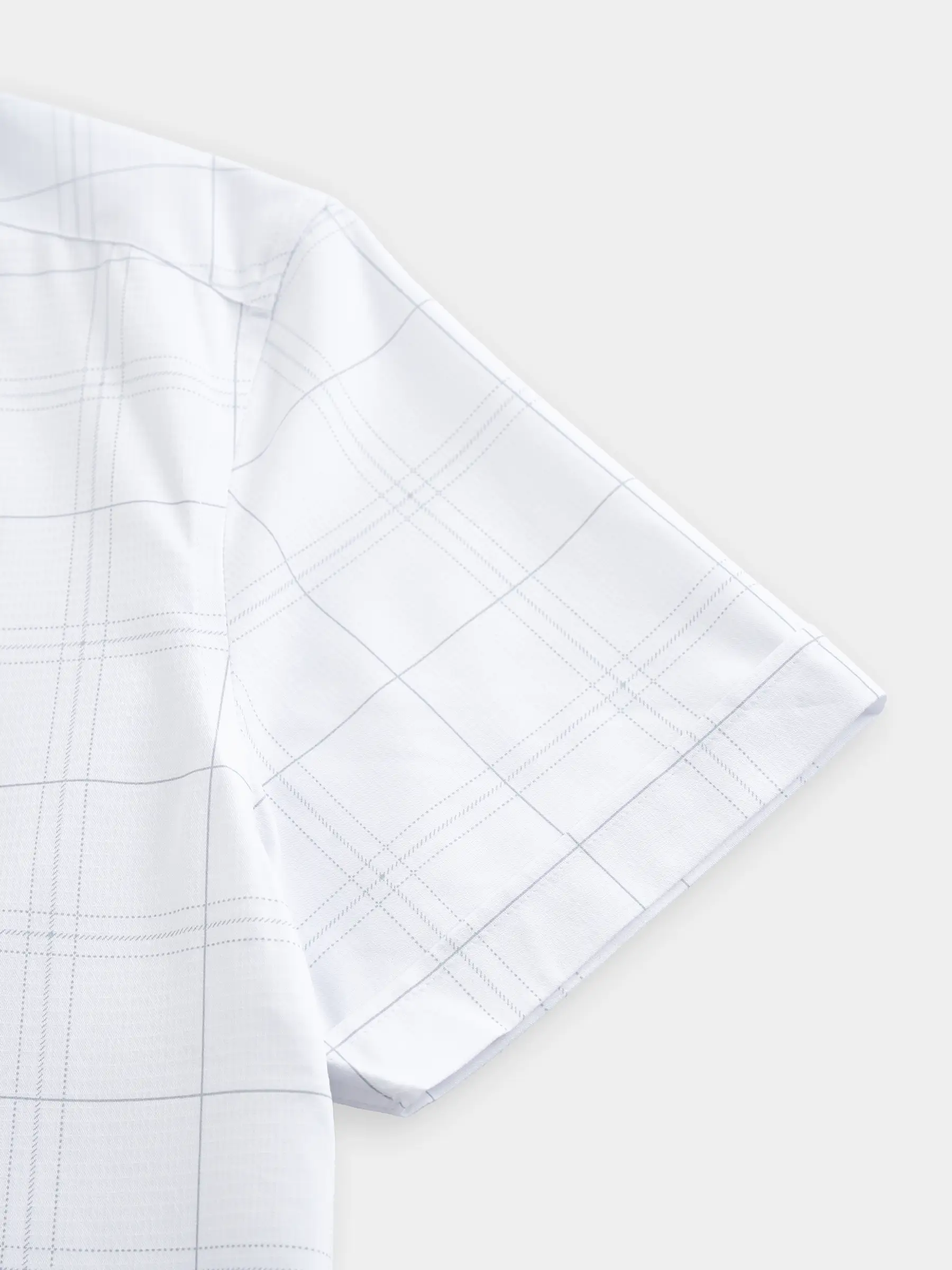Áo Sơ Mi Cộc Tay 5S Fashion Kẻ Ô Phom Slimfit M0ASC26052