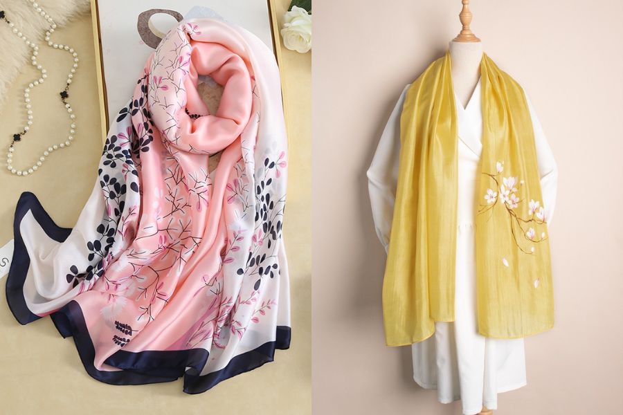 Nhất Hoa Silk - Địa chỉ mua khăn quàng lụa uy tín ở Đà Nẵng