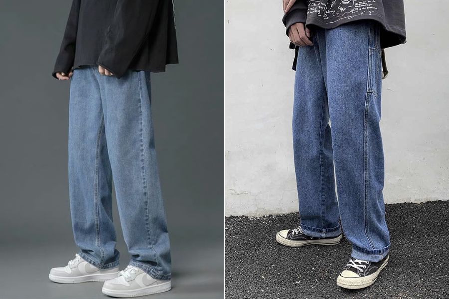 Quần Dad Jeans là gì? Phối đồ với quần Dad Jeans Hot trend 2024