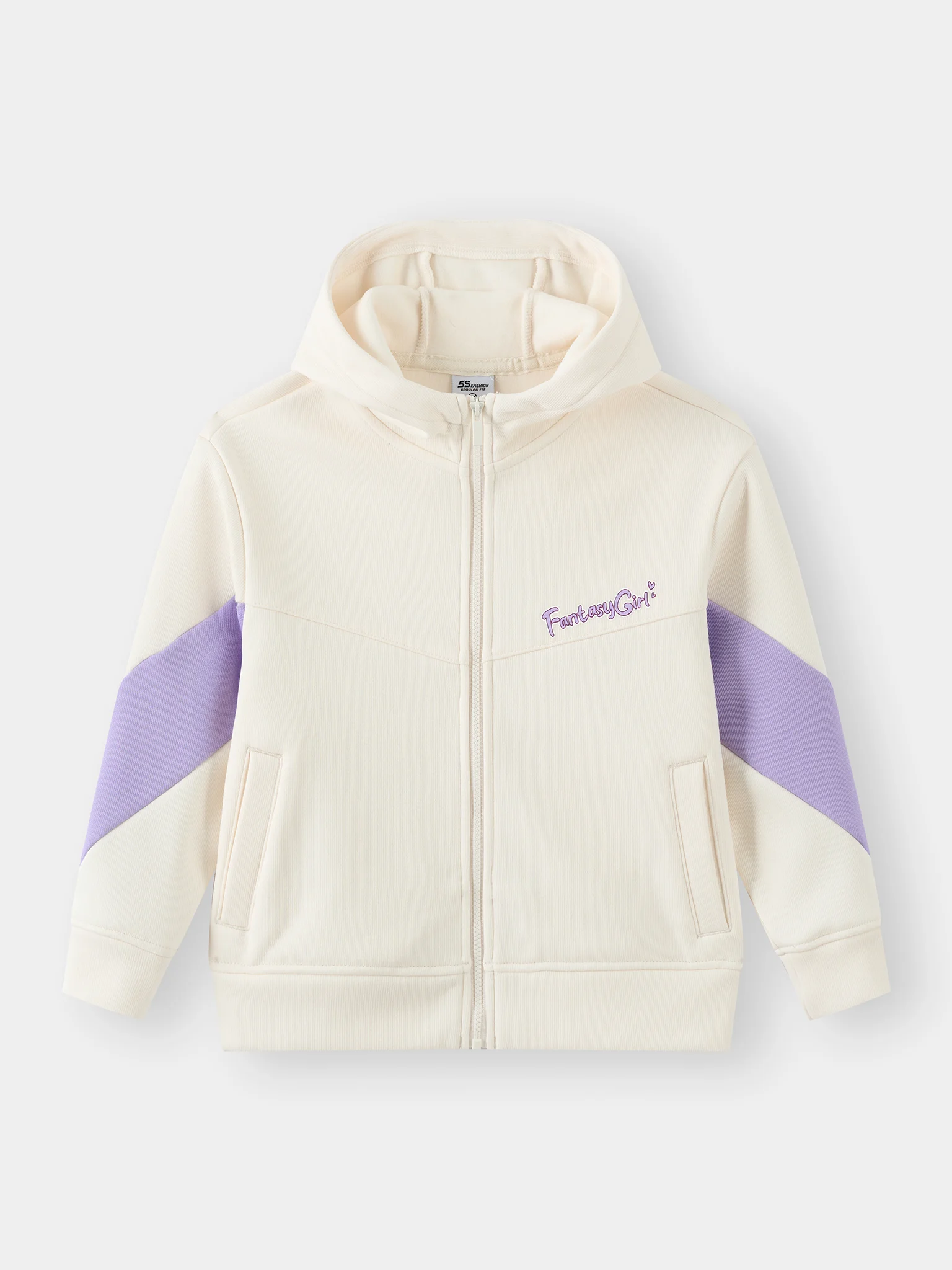 Áo Nỉ Khóa Có Mũ Bé Gái 5S Fashion Thời Trang GBAKN25002