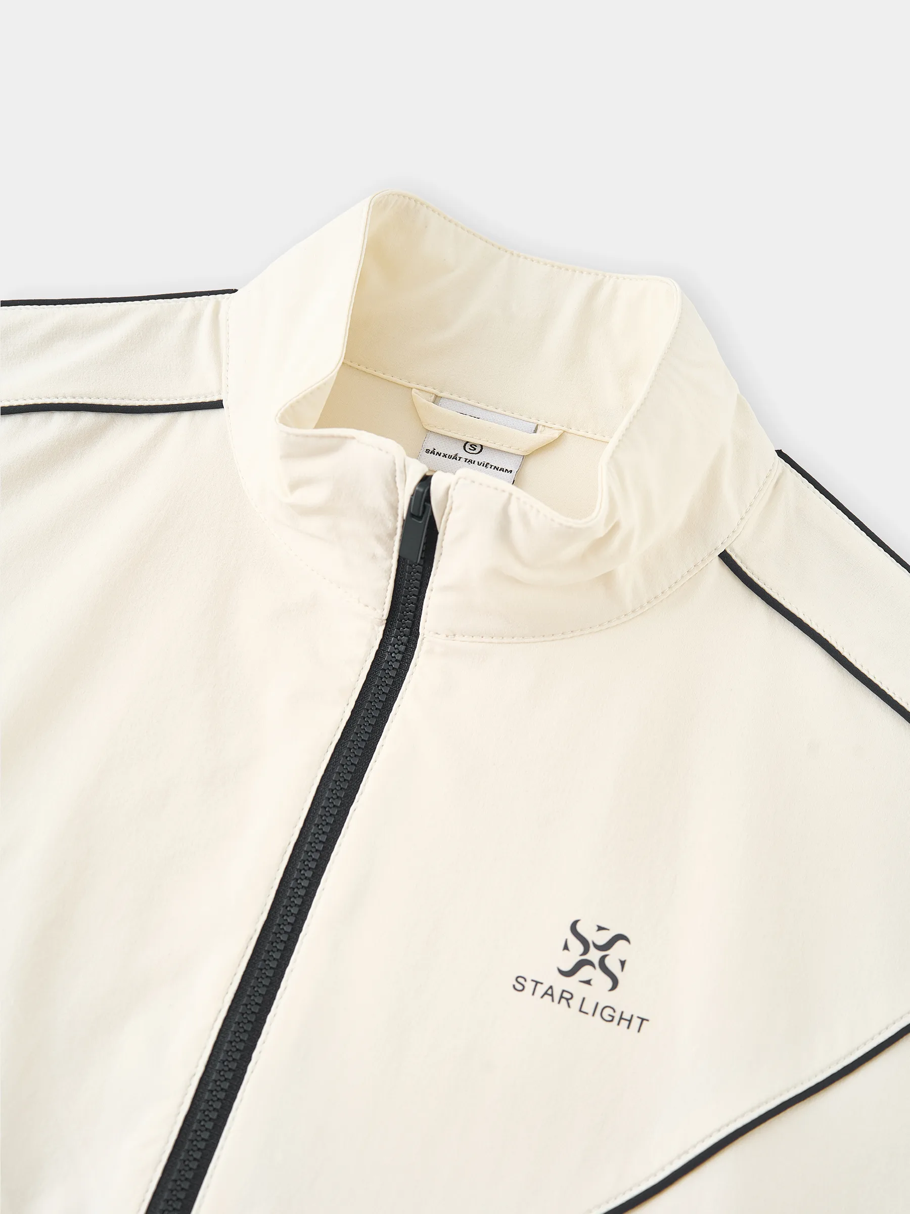 Set Bộ Gió Nữ 5S Fashion Phối Line Nữ Tính Phom Regular WBKG25007