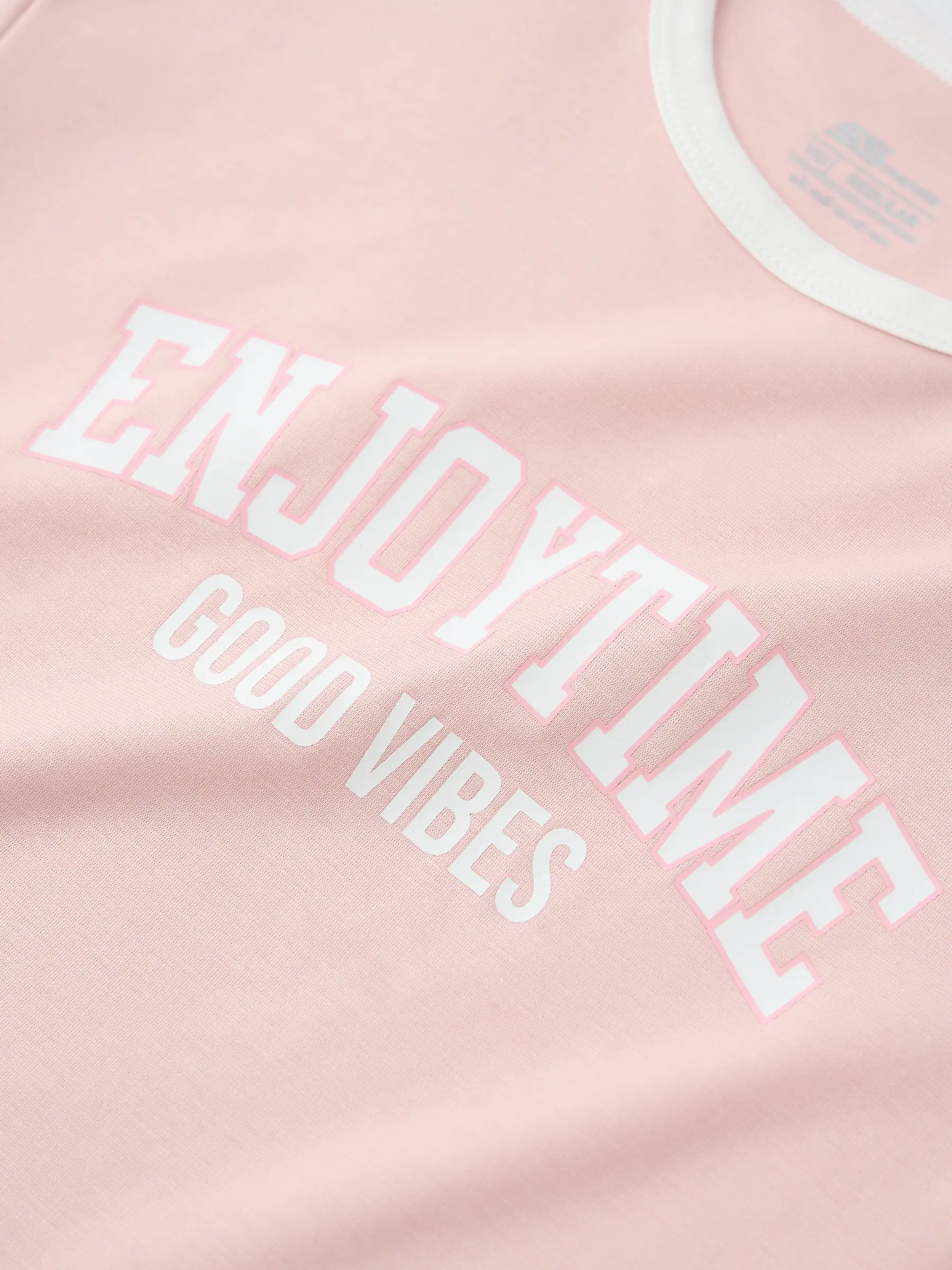 Áo Thun Bé Gái 5S Fashion ENJOYTIME Cotton Phom Regular G0ATS26020