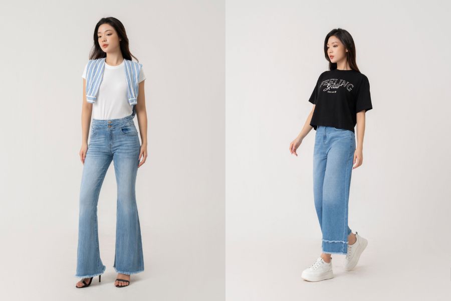 thương hiệu quần jean nữ Genviet