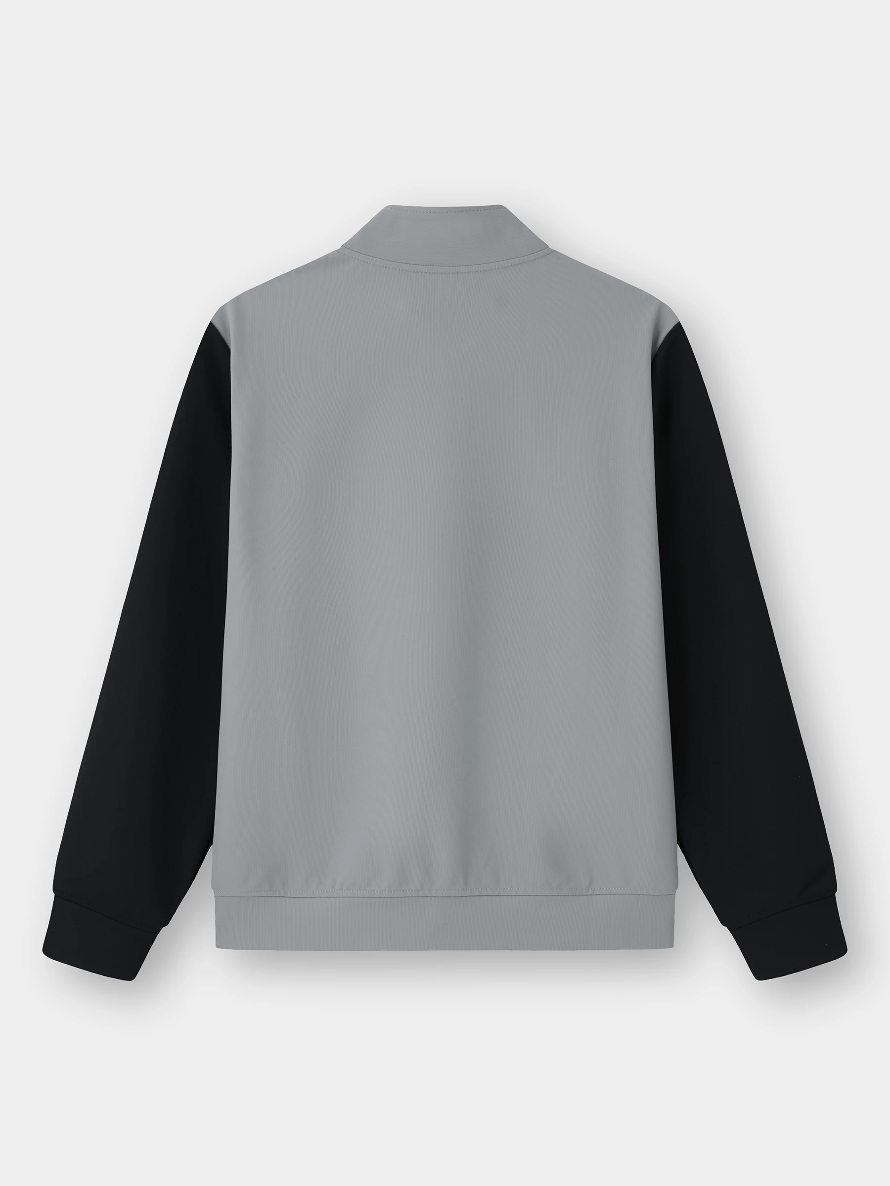 Áo Nỉ Khóa Cổ Trụ Nam 5S Fashion Can Phối Slimfit MBAKN25017