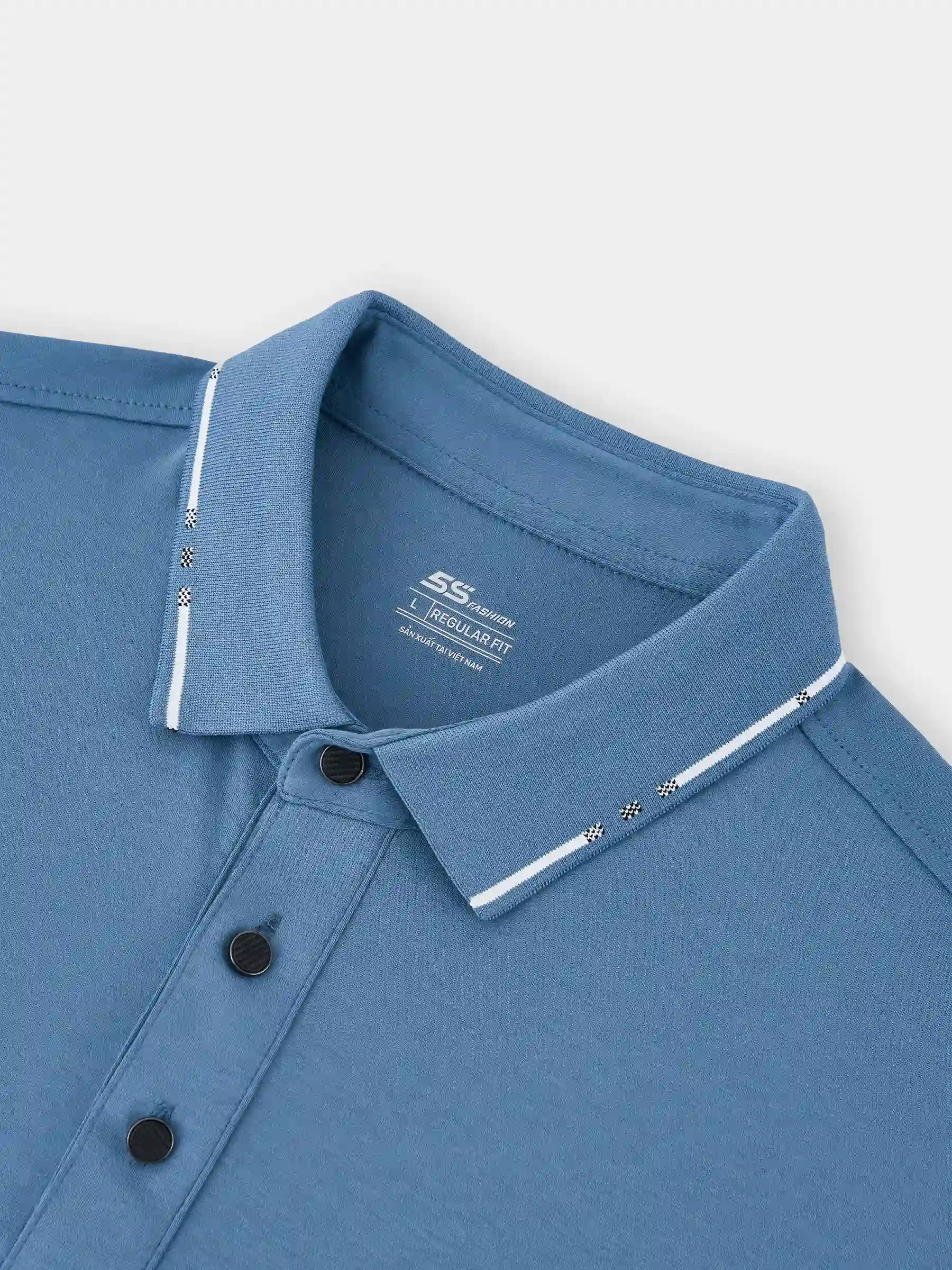 Áo Polo Nam 5S FASHION 100% Cotton Phom Regular APC25024