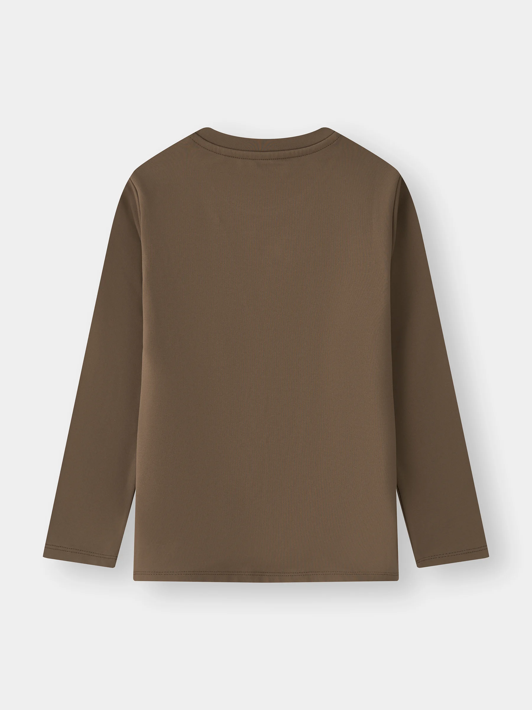 Áo Giữ Nhiệt Bé Trai Cổ Tròn 5S Fashion Lót Nỉ Bông Slimfit B0AGN25005