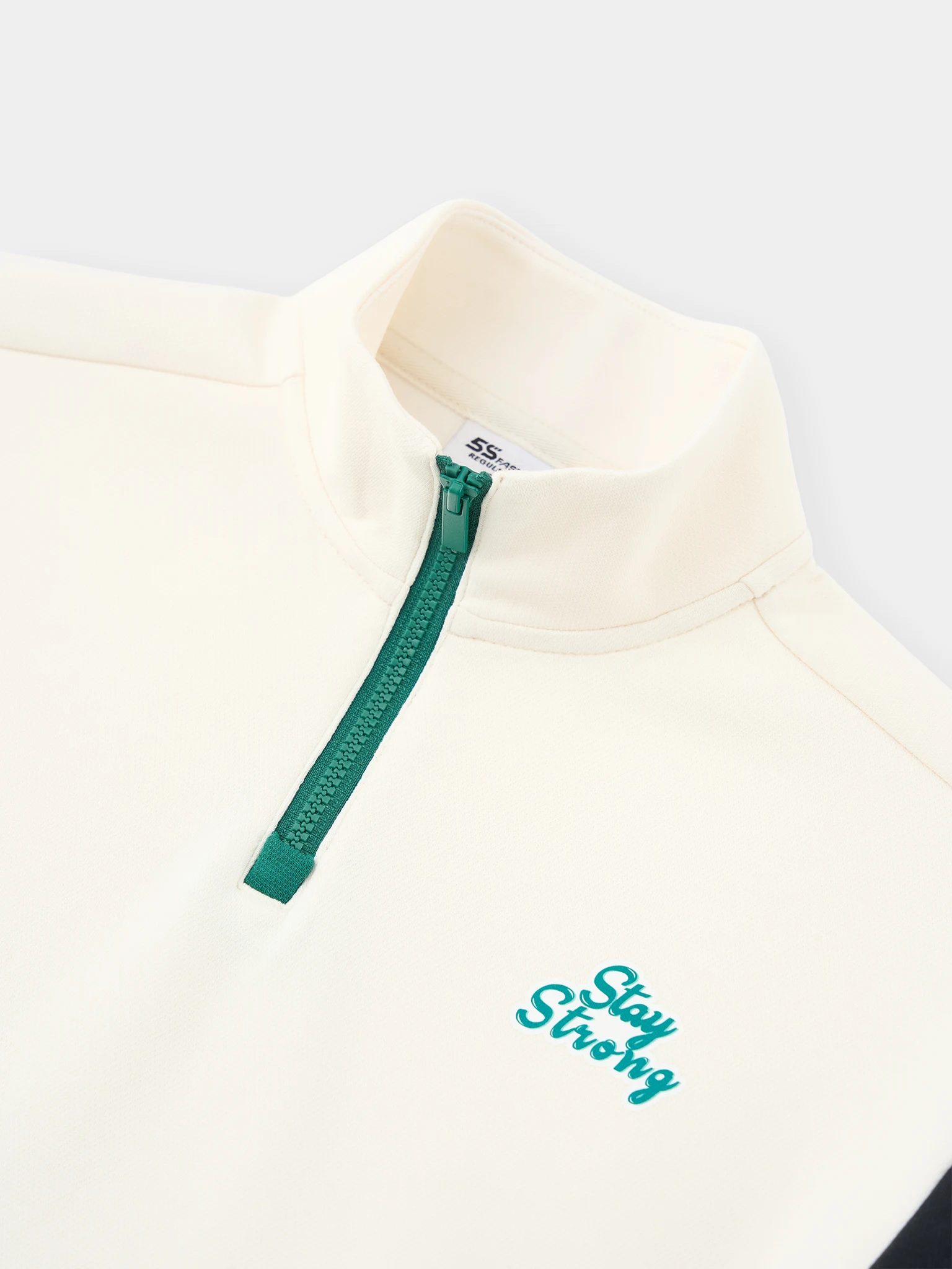 Áo Nỉ Bé Trai 5S Fashion Cổ Khóa Can Phối Phom Regular BBANI25009