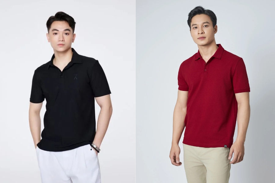 Mẫu áo polo nhà Couple TX