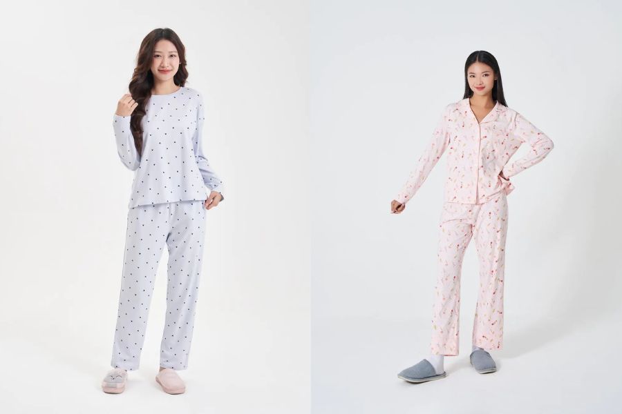 Đồ bộ nữ đẹp, chất liệu an toàn cho da đến từ thương hiệu quốc dân Canifa