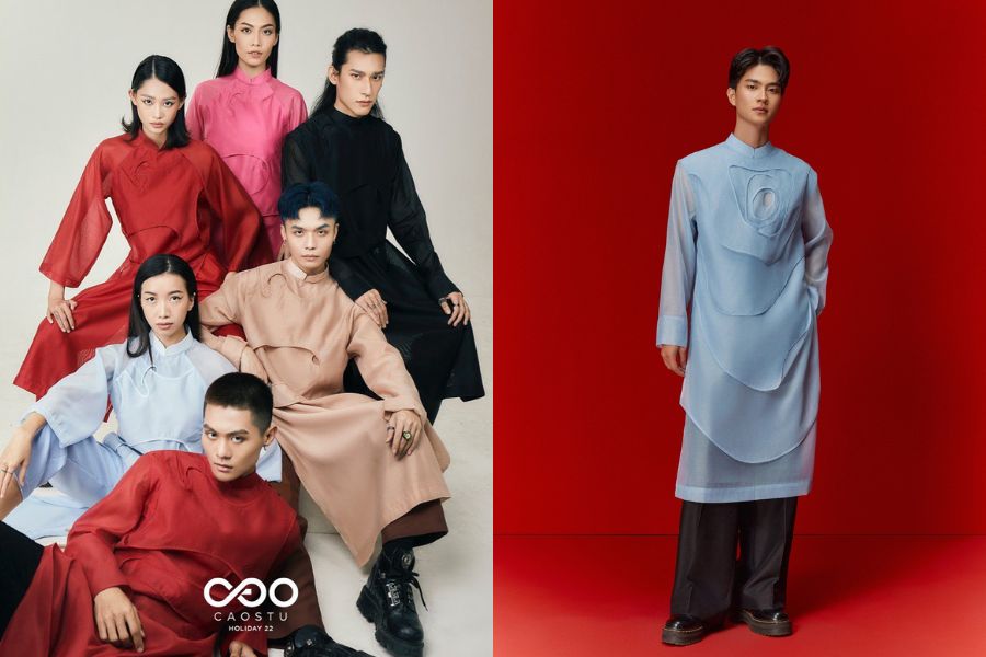 Ngôn ngữ hình học và tư duy kiến trúc trong mẫu áo dài của nhà CAO STU