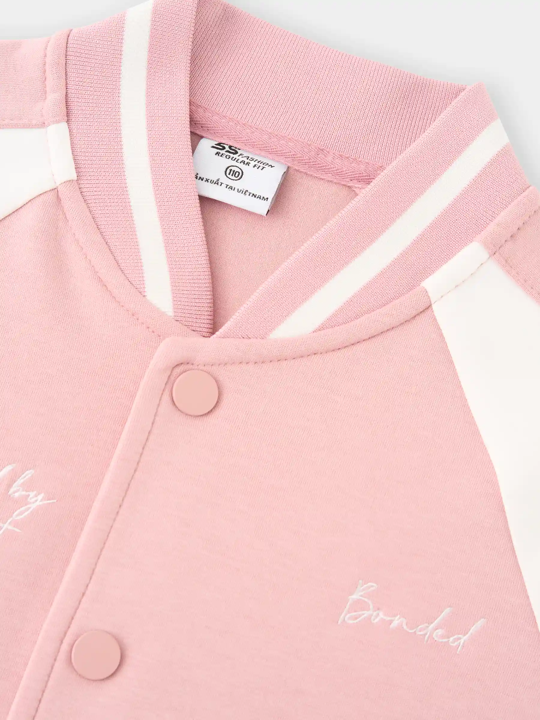 Áo Khoác Bomber Bé Trai Bé Gái 5S Fashion Vải Nỉ K0ABF25001