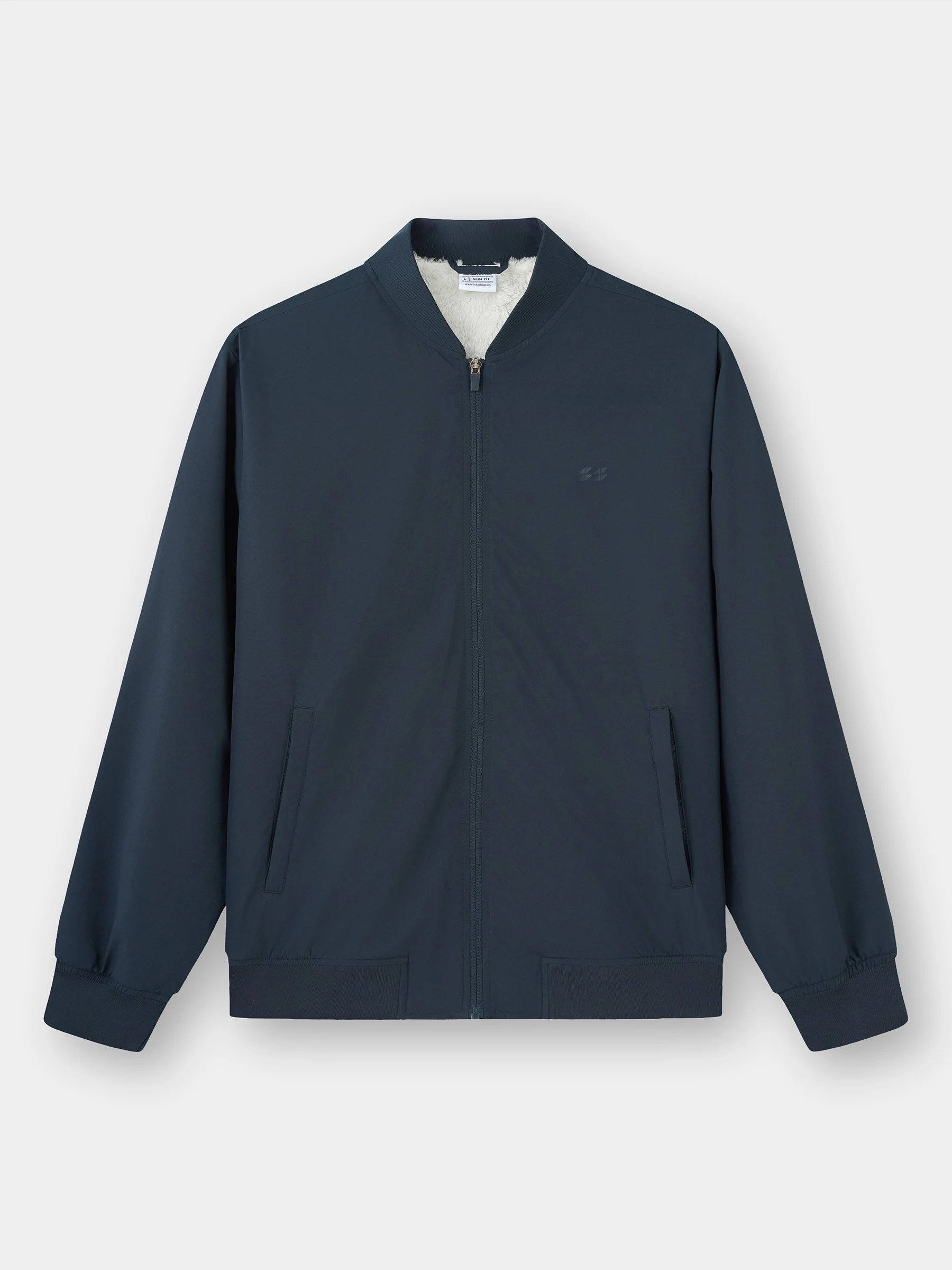 Áo Khoác Bomber Nam B-FurTech Lót Lông 5S Fashion Trơn Basic M0AKB25013