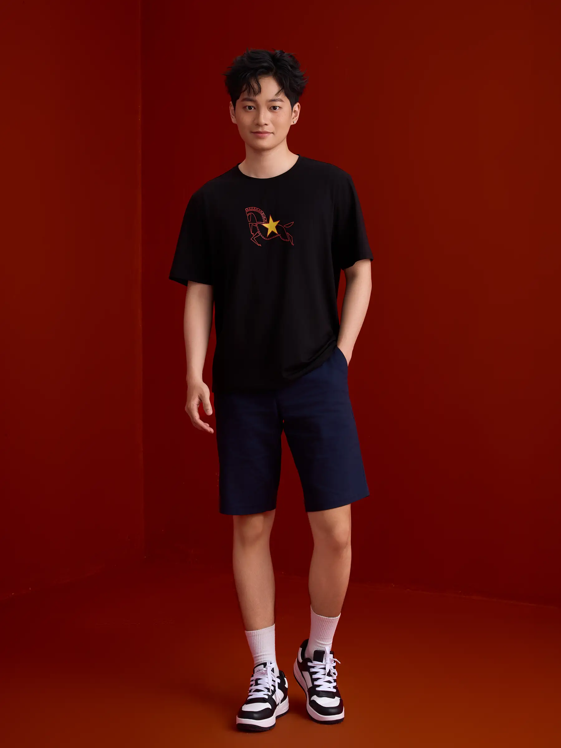 Áo Thun Việt Nam Unisex 5S Fashion Phom Regular U0ATS26053