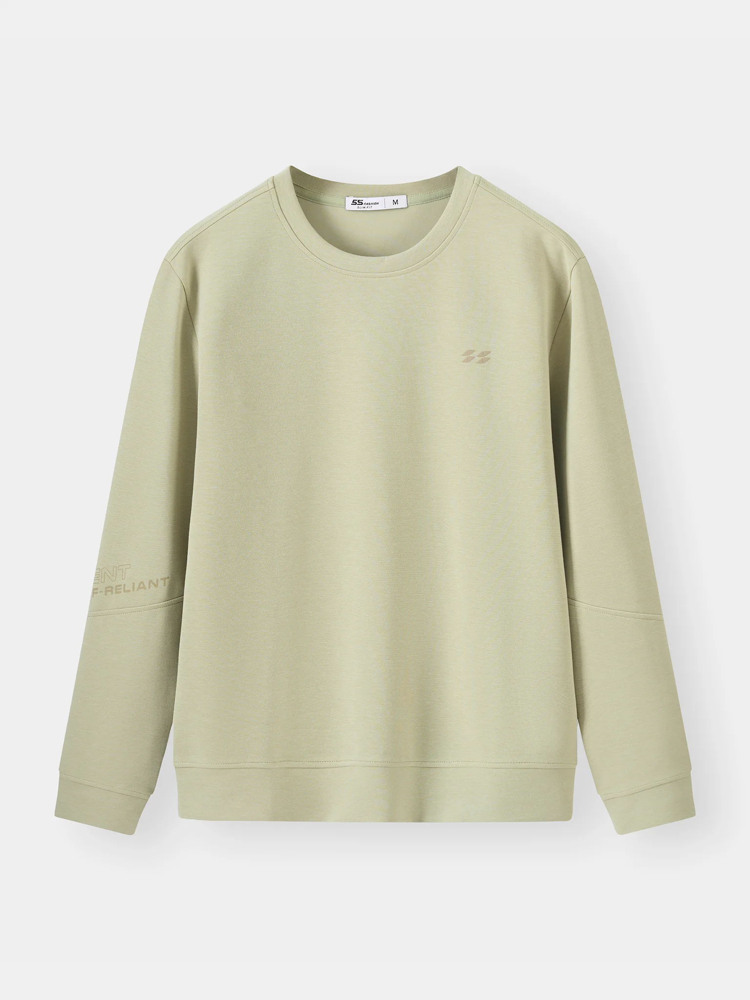 Áo Nỉ Nam 5S Fashion In Tay Phom Slimfit MBANI25003