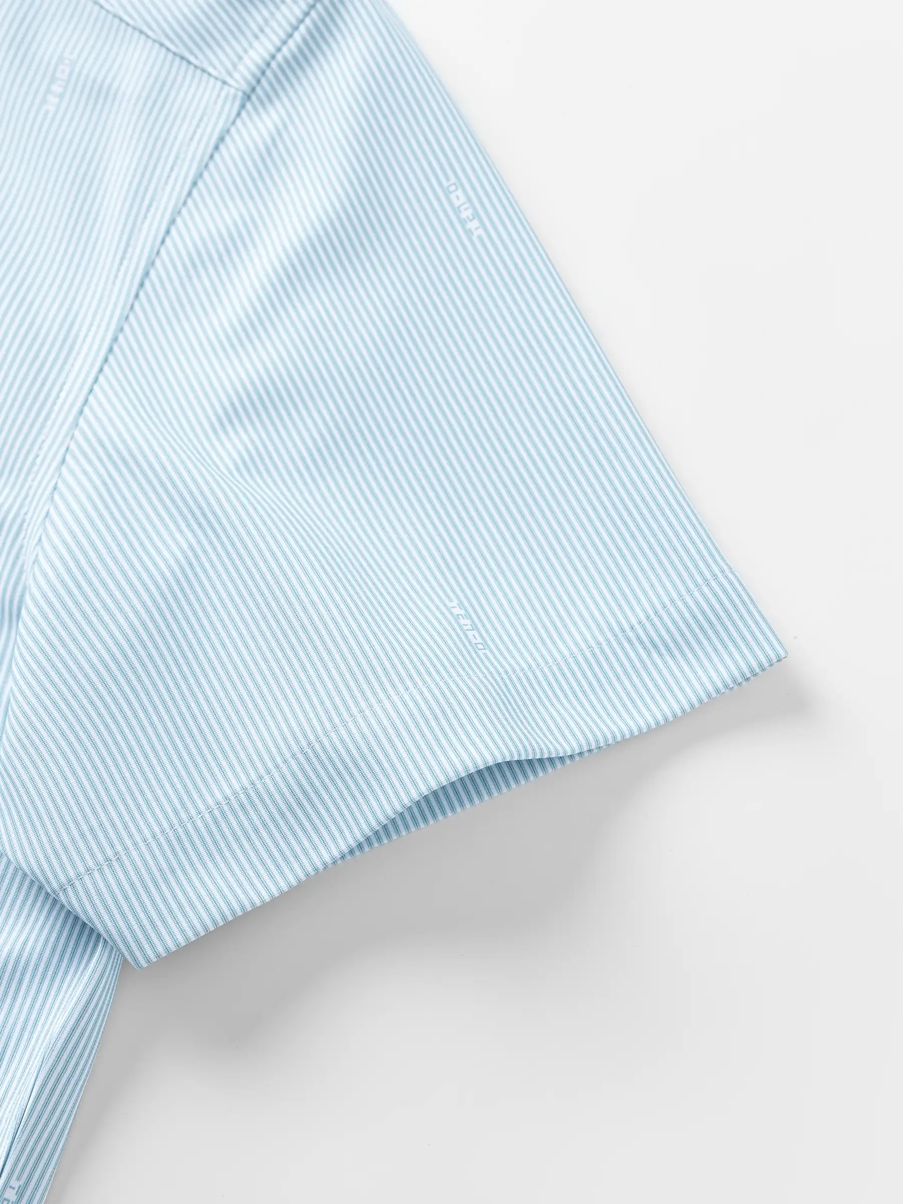 Áo Sơ Mi Nam Ngắn Tay 5S Fashion Kẻ Sọc Slimfit ASC25003