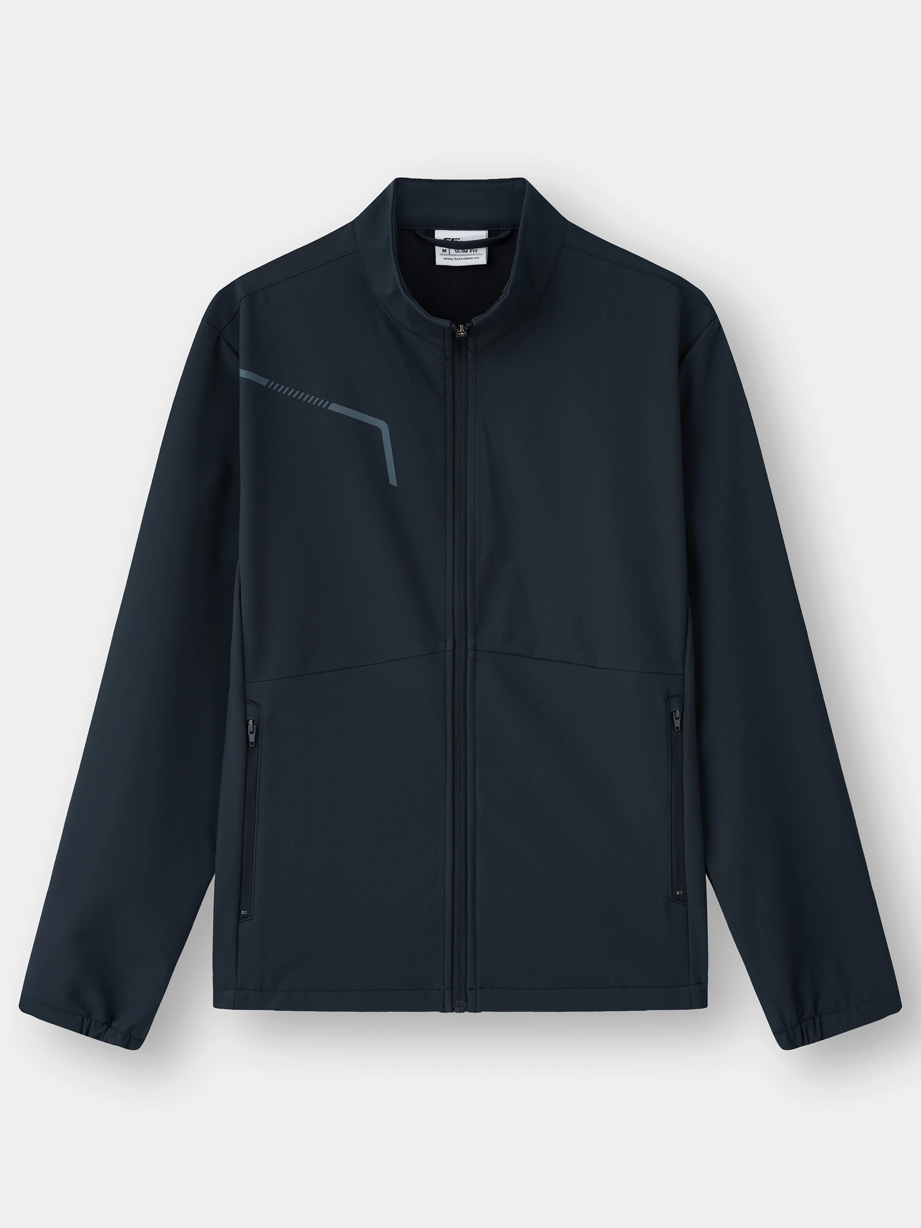 Áo Khoác Gió Cổ Dựng 5S Fashion Phom Slimfit MBAKG25004