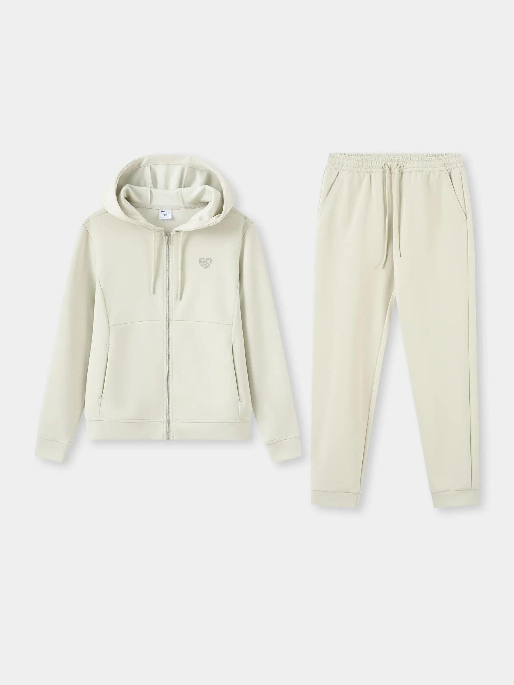 Bộ Nỉ Khóa Nữ 5S Fashion Có Mũ Phom Regular WBNK25013