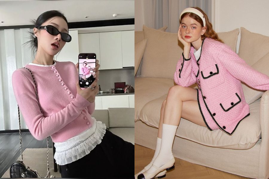 Sắc hồng ngọt ngào như những viên kẹo