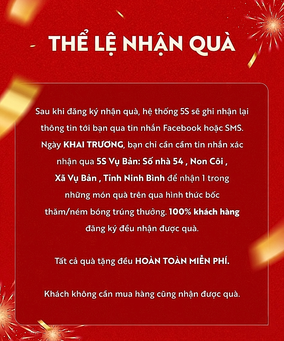 Khai trương 5S Fashion Kim Thành