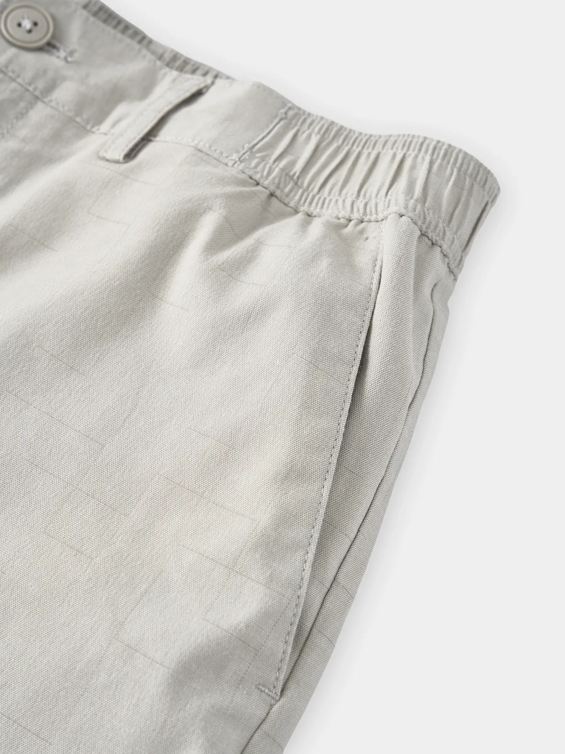 Quần Short Kaki Nam 5S Fashion Cạp Cúc Phối Chun Họa Tiết Tinh Tế M0QSK26013