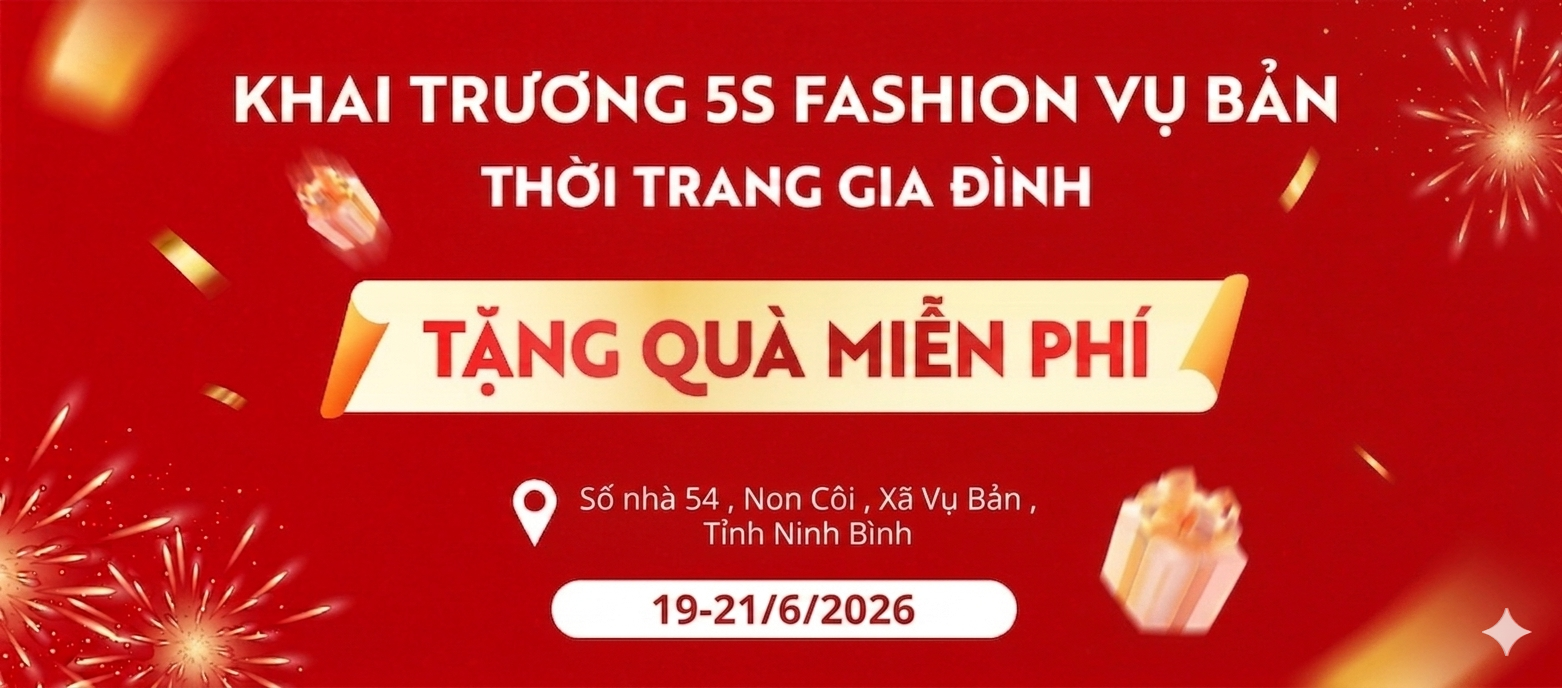 Khai trương 5S Fashion kim thành