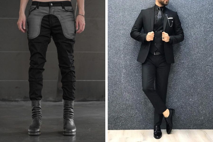 Điểm khác biệt của đồ Dark Wear và Full Black