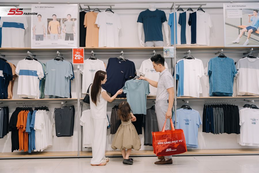 5S Fashion là địa chỉ mua sắm mẫu áo polo chất lượng, hợp túi tiền