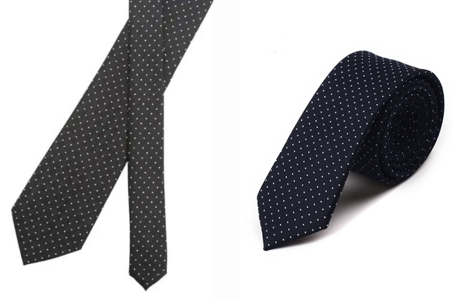 Stylized Polka Dot Ties