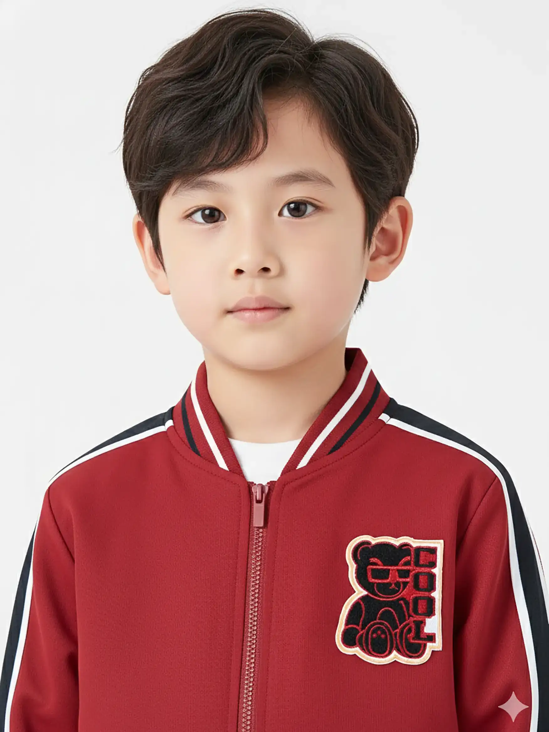 Áo Khoác Bomber Bé Trai 5S Fashion Logo Thêu B0AKB25001-B0AKB25101